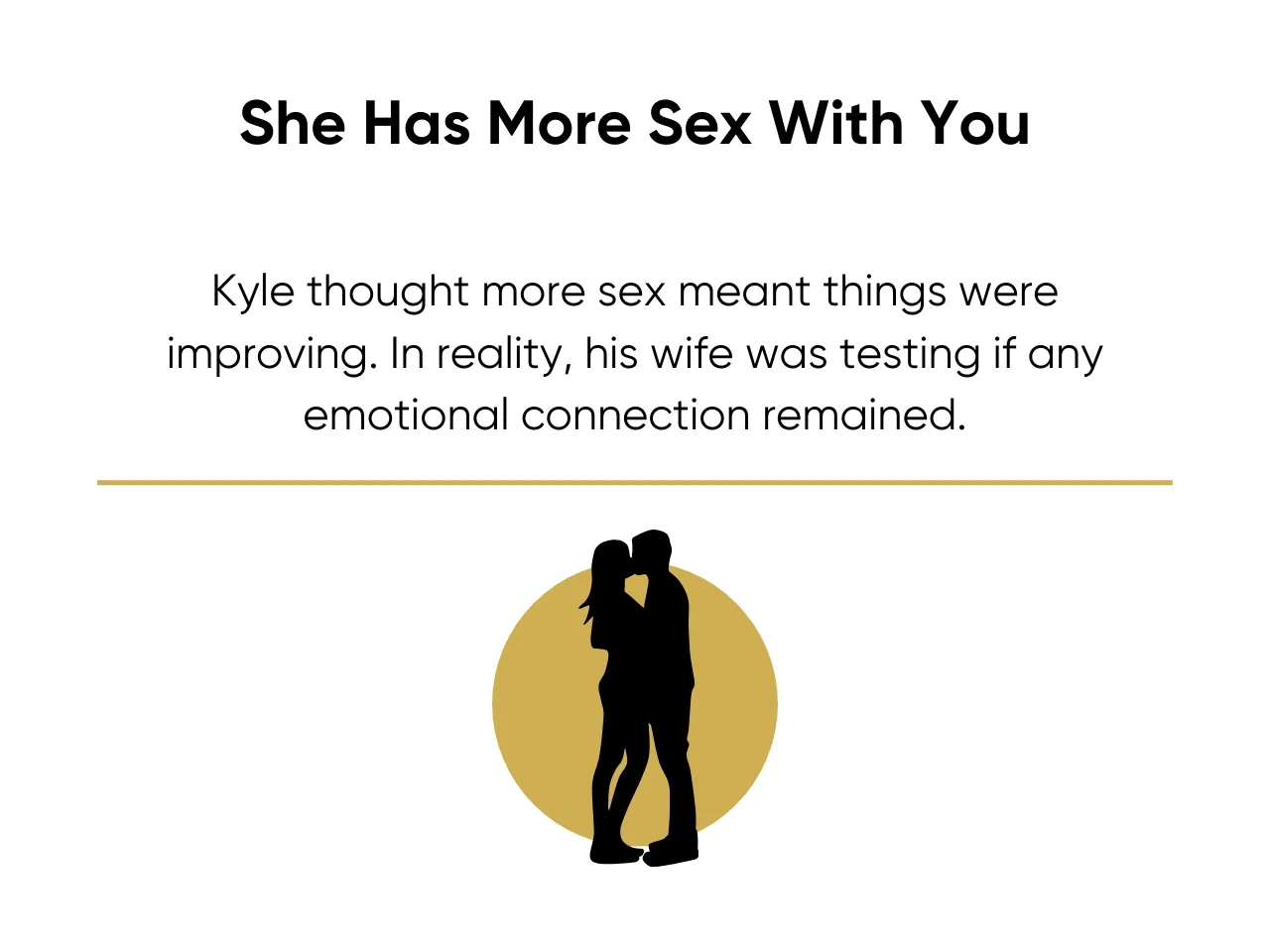 She Has More Sex With You