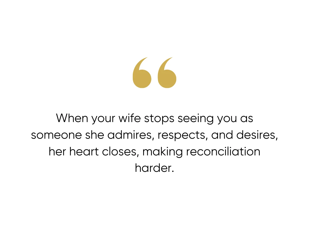 You Feel Like a Roommate Not a Husband