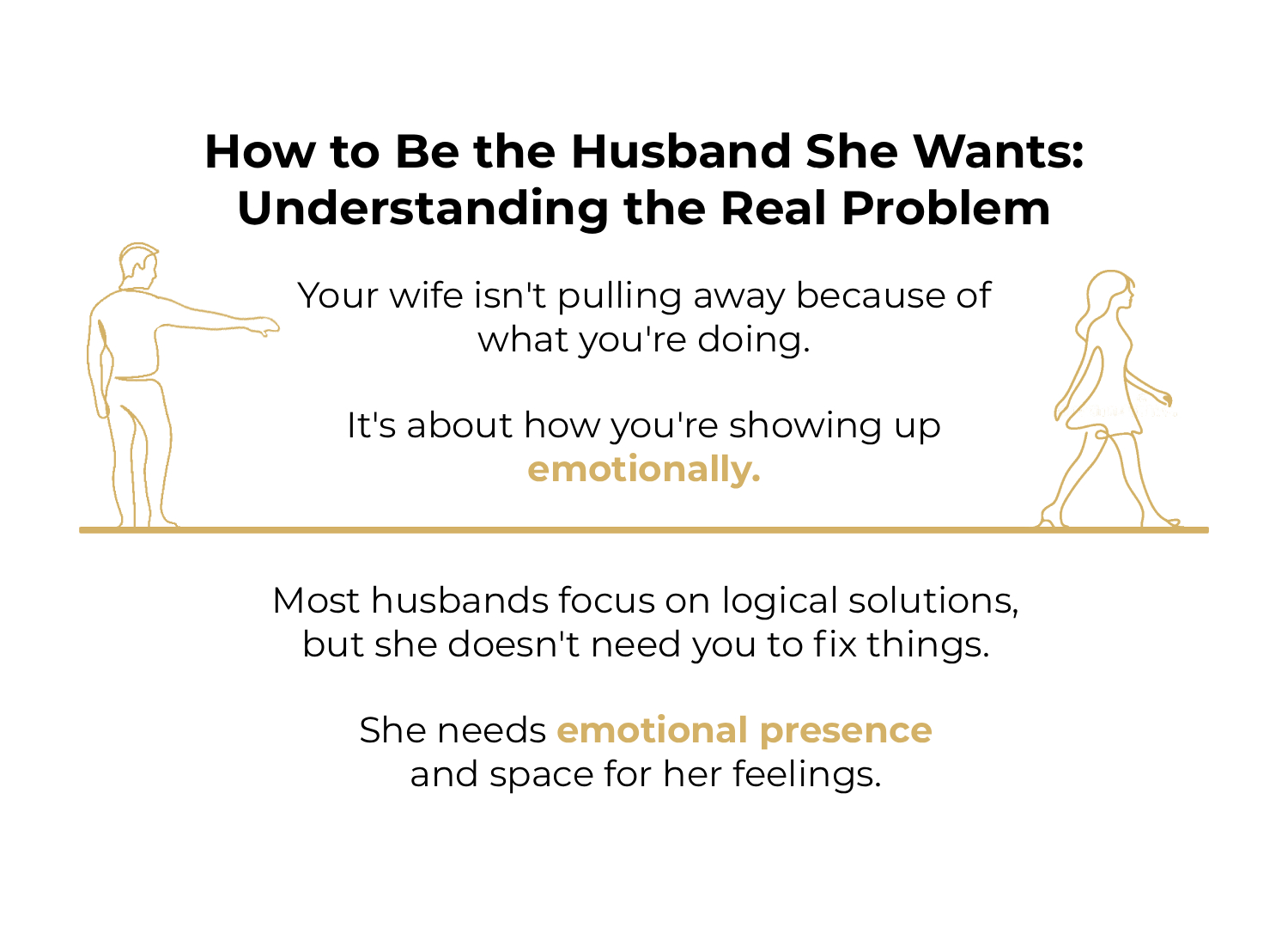 she doesn't need you to solve problems