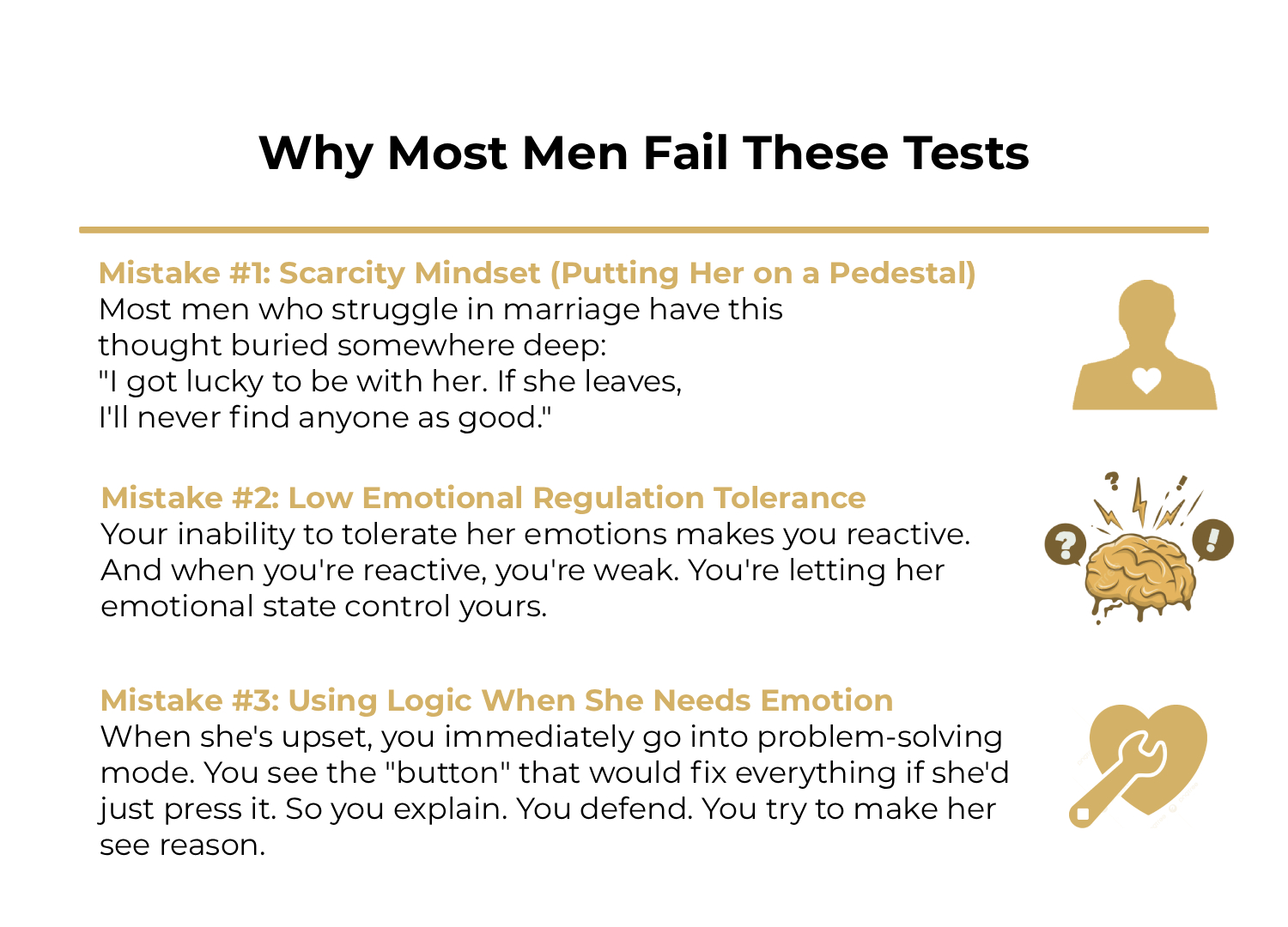 Why Most Men Fail These Tests