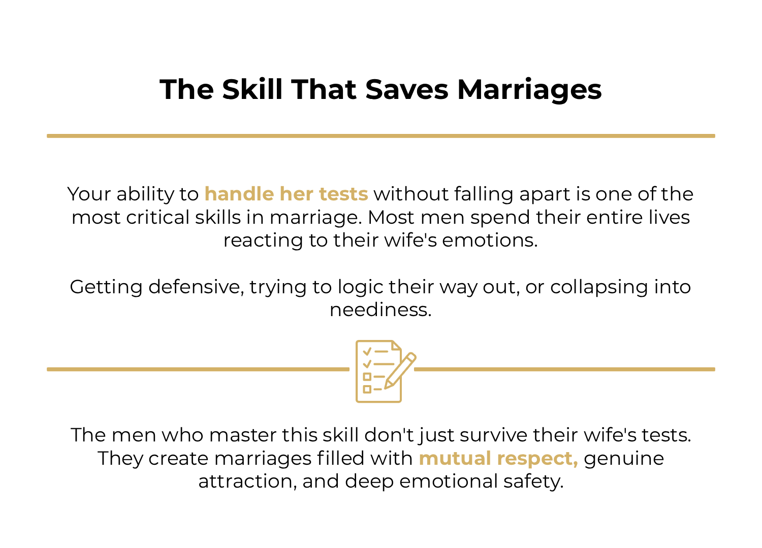 The Skill That Saves Marriages