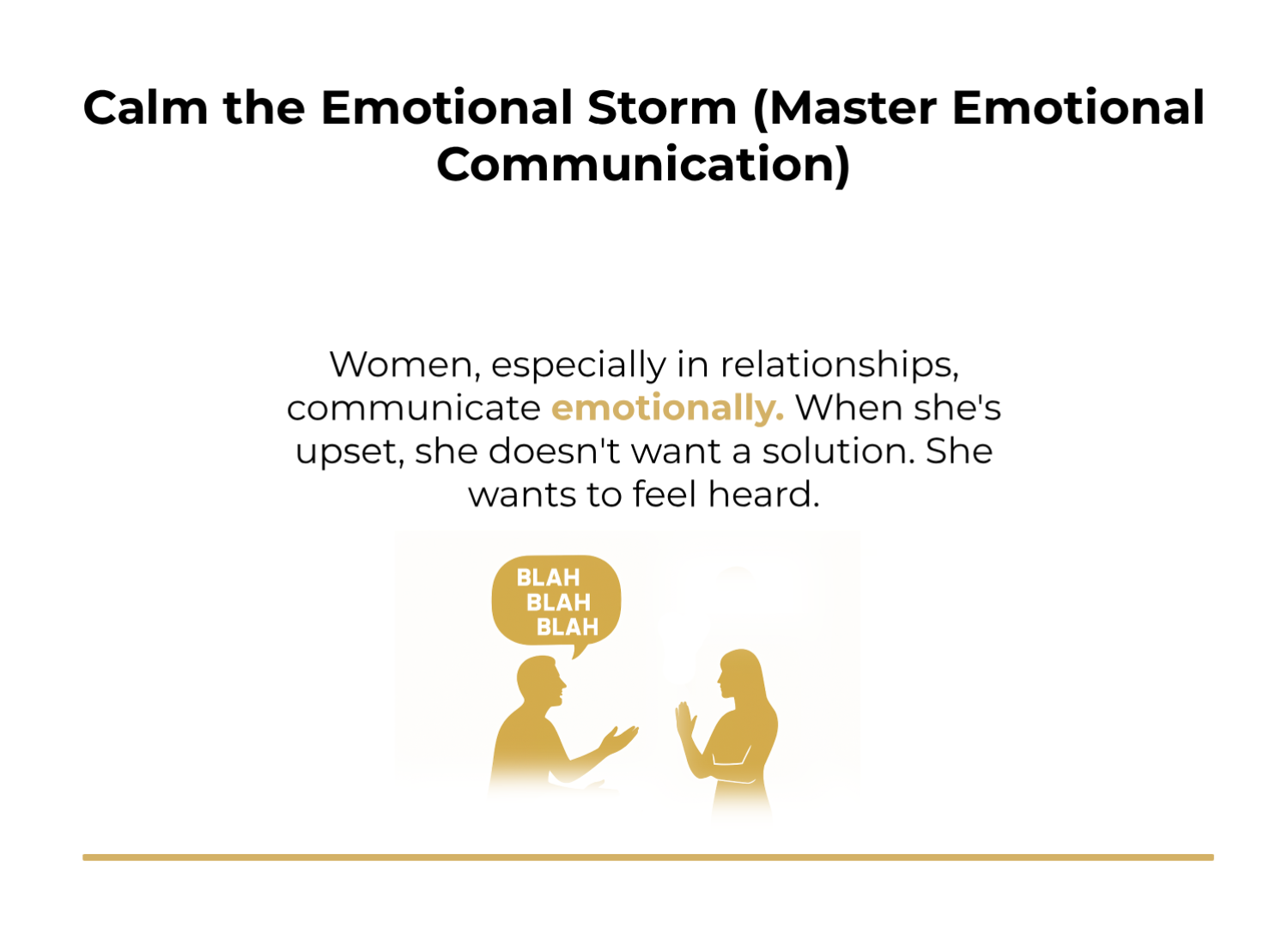 Calm the Emotional Storm