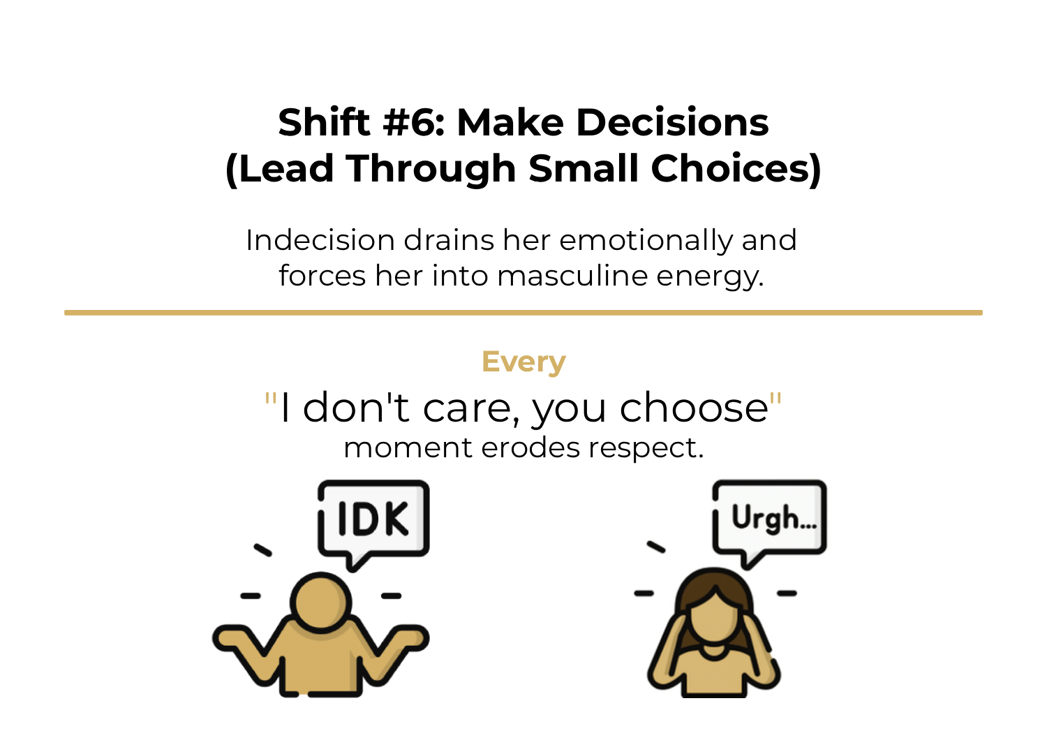 Make Decisions
