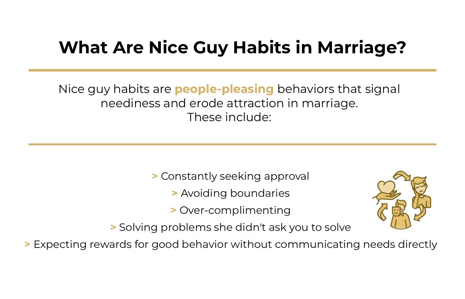 What Are Nice Guy Habits in Marriage