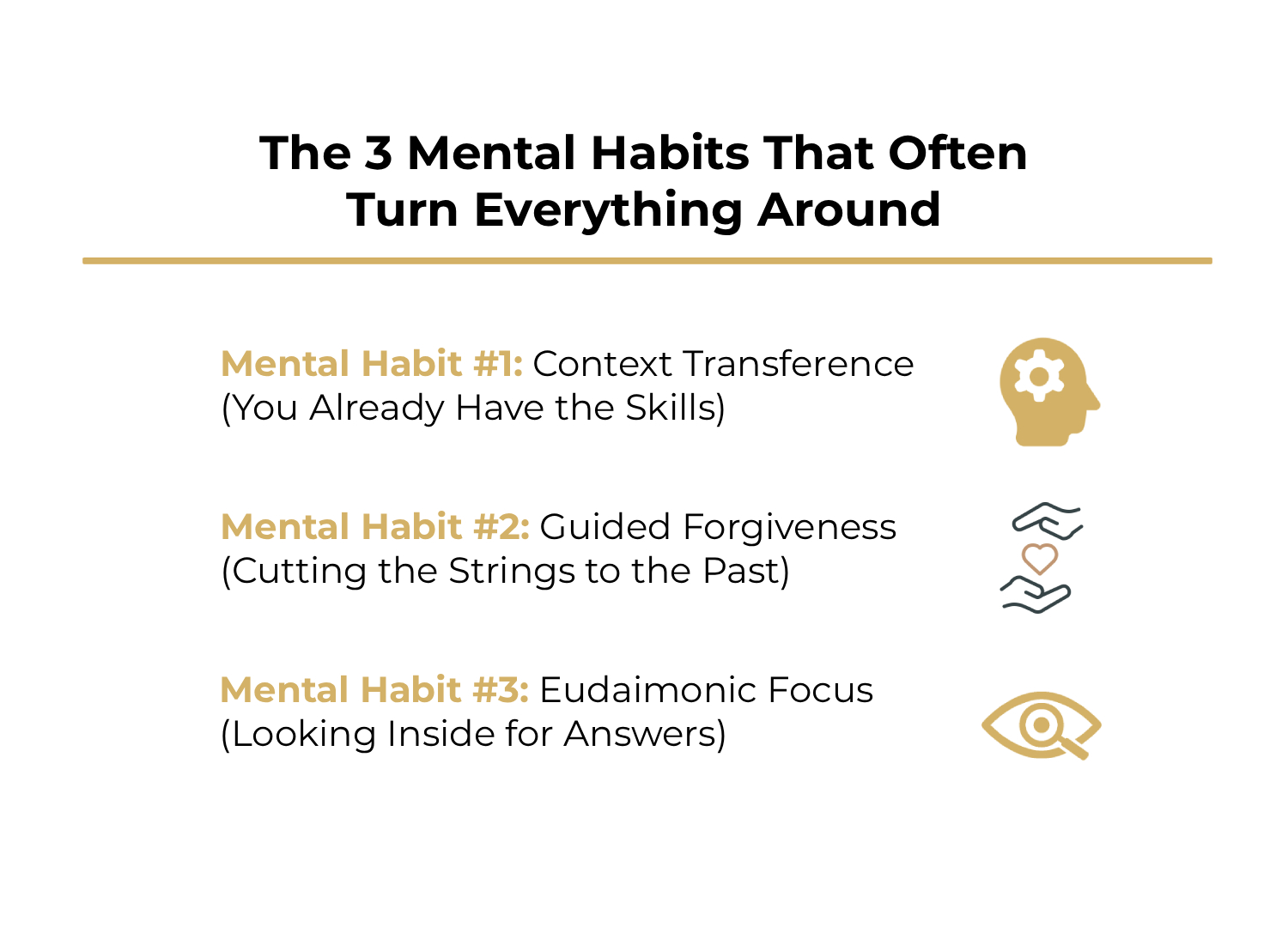 3 Mental Habits