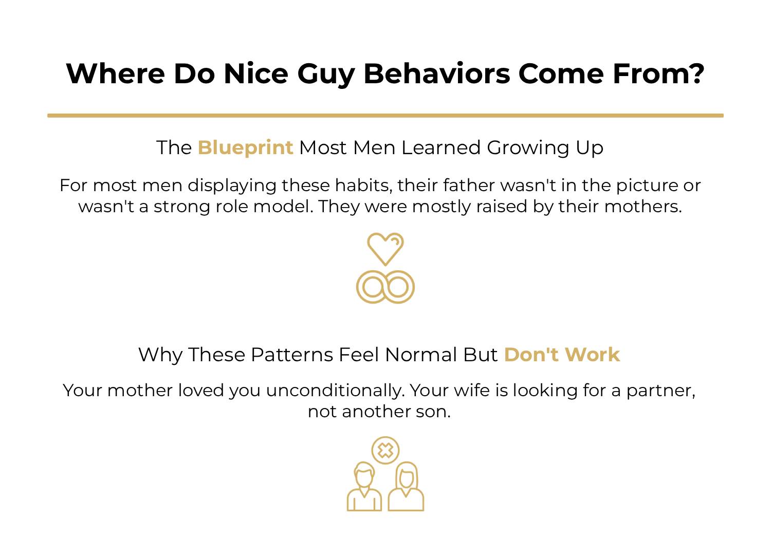 Where Do Nice Guy Behaviors Come From