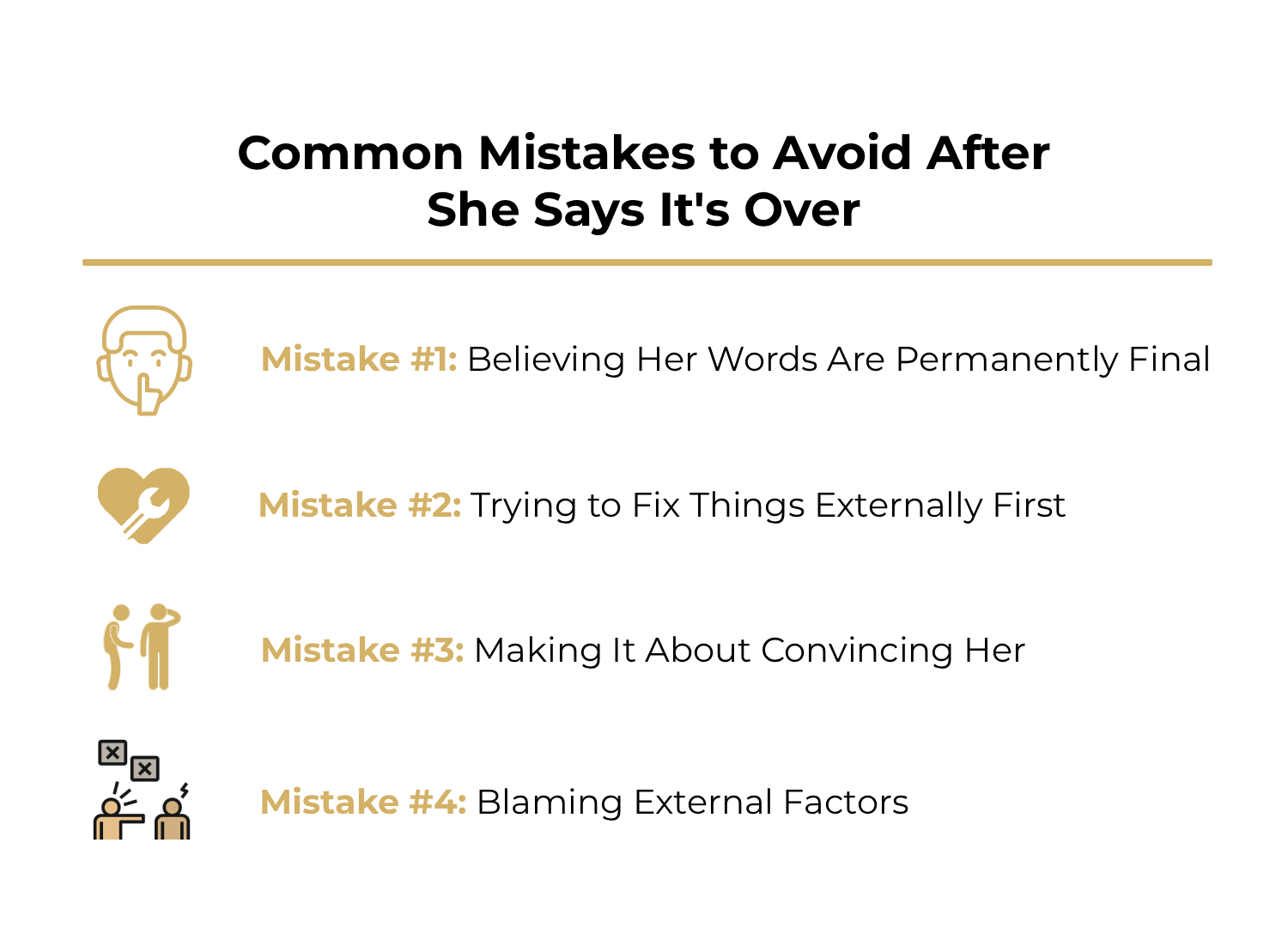 Mistakes to Avoid