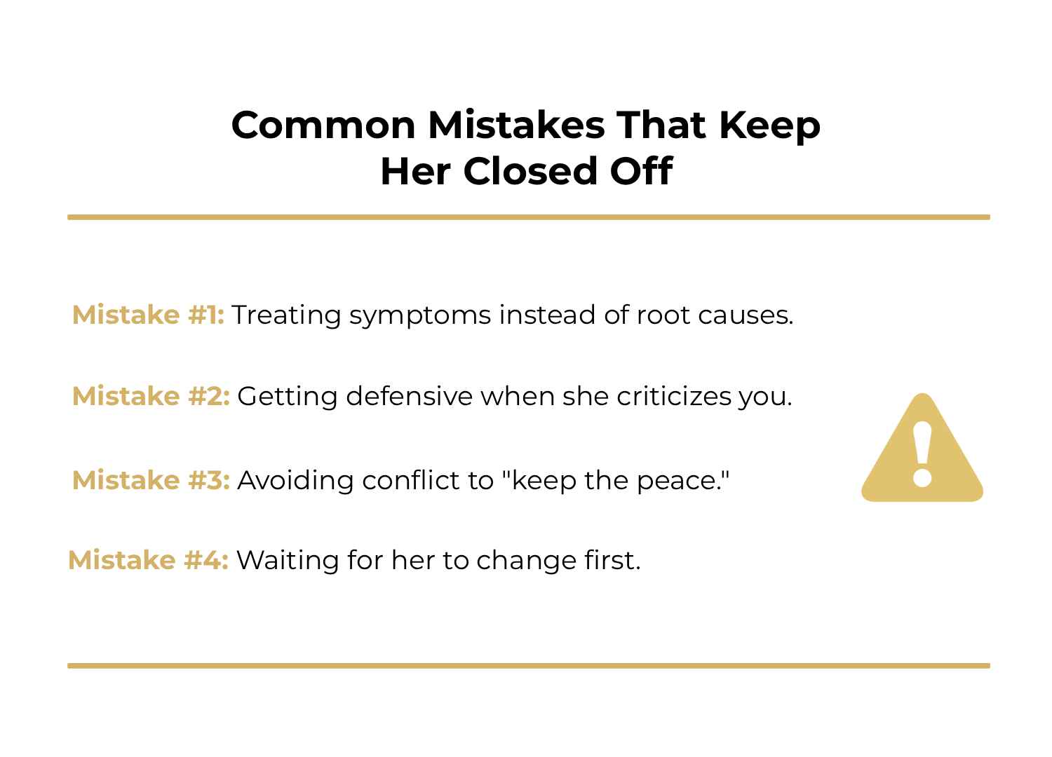 Common Mistakes