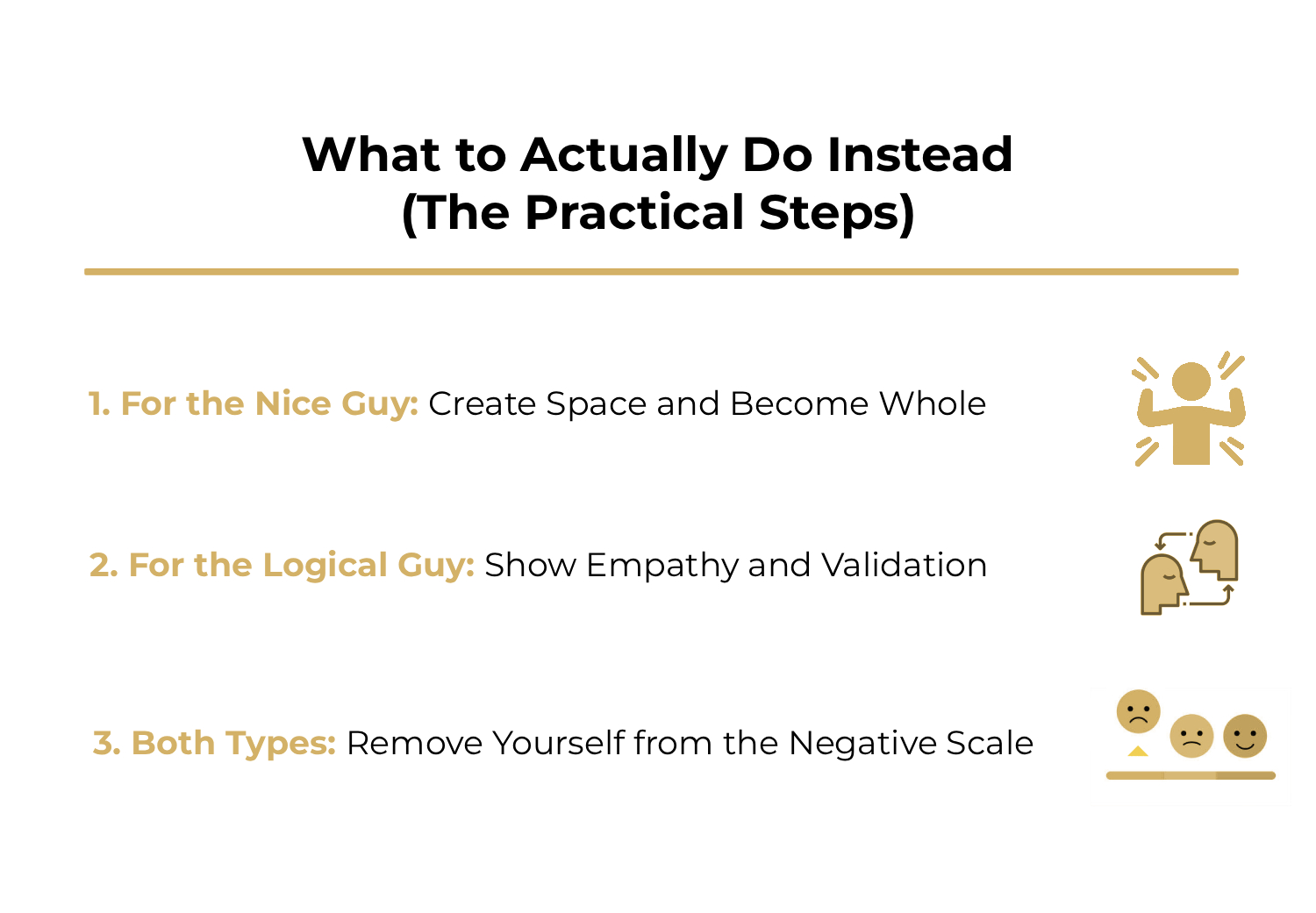 What to Actually Do Instead