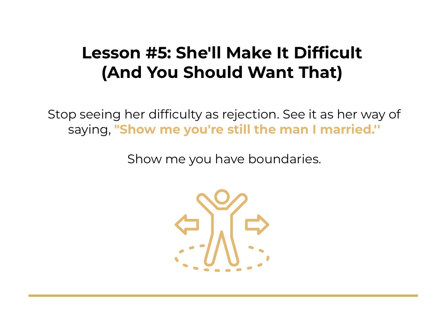 She'll Make It Difficult