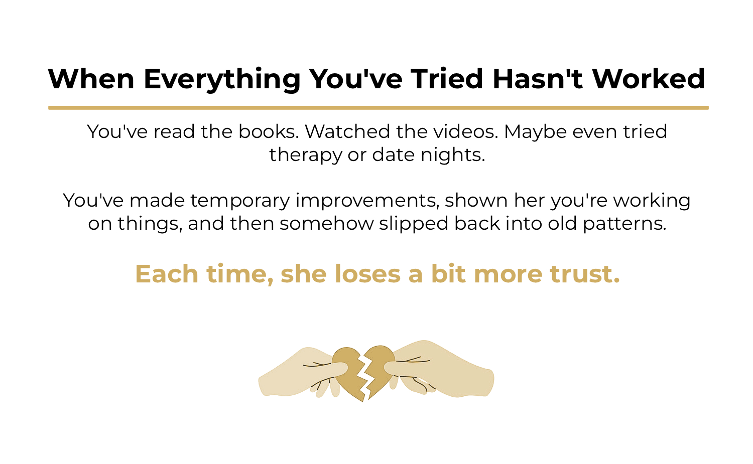 When Everything You've Tried Hasn't Worked