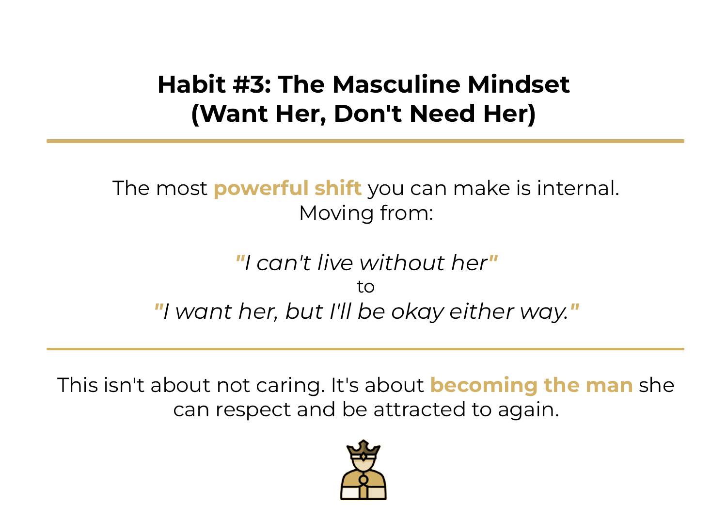 The Masculine Mindset